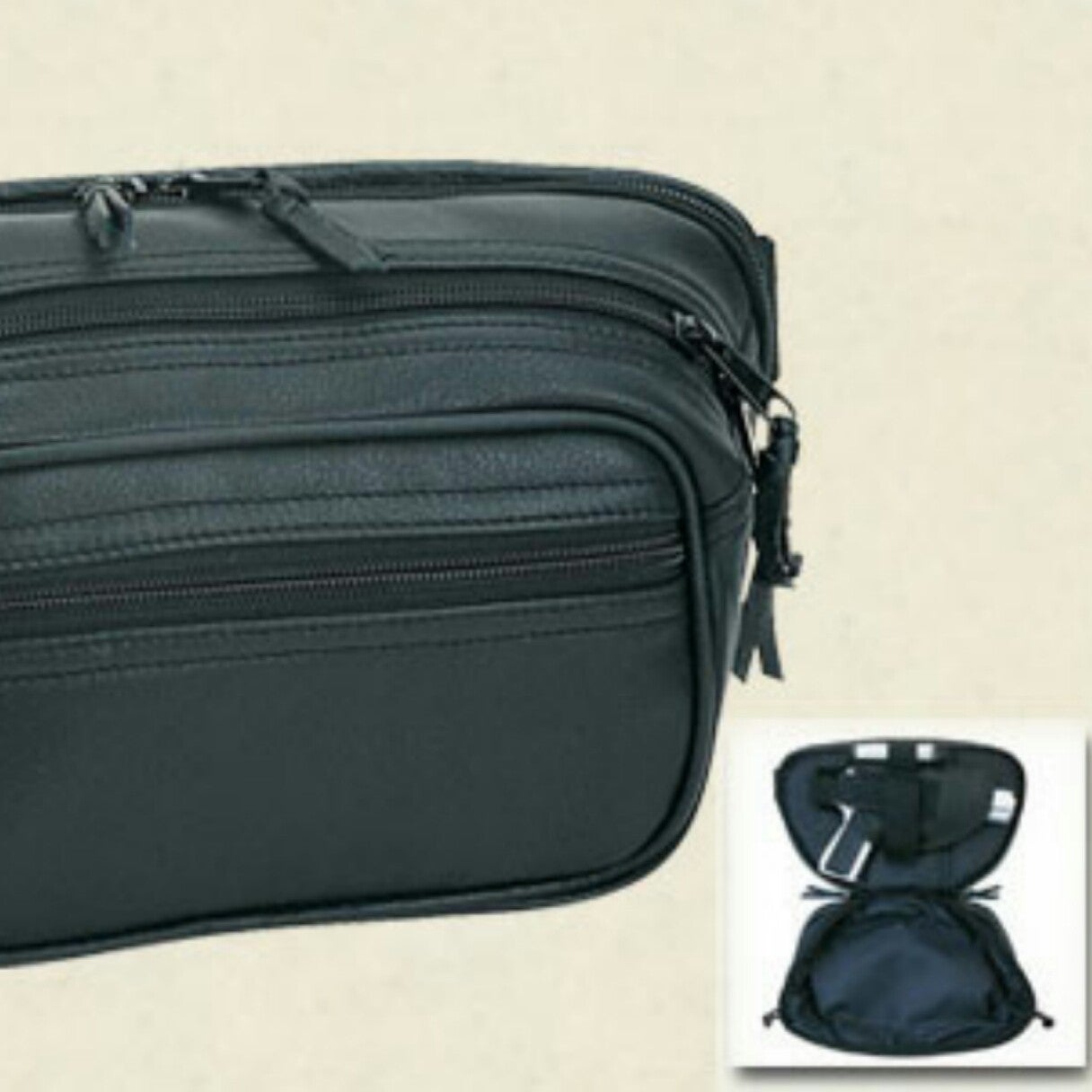 Roma leather concealed best sale carry fanny pack